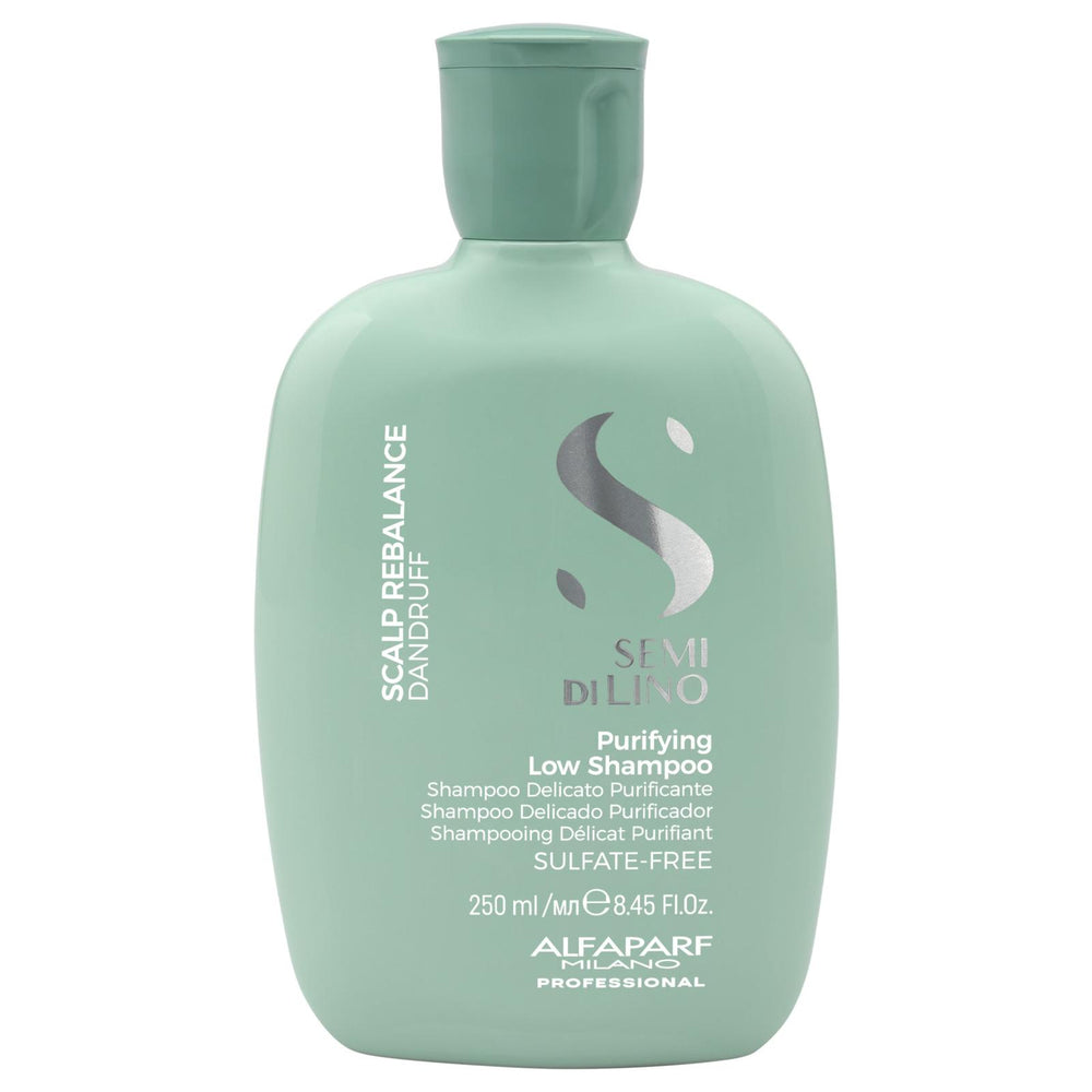 Alfaparf Semi di Lino Scalp Renew Purifying Low Shampoo - Purifying shampoo for scalps with dry or oily dandruff problems.
