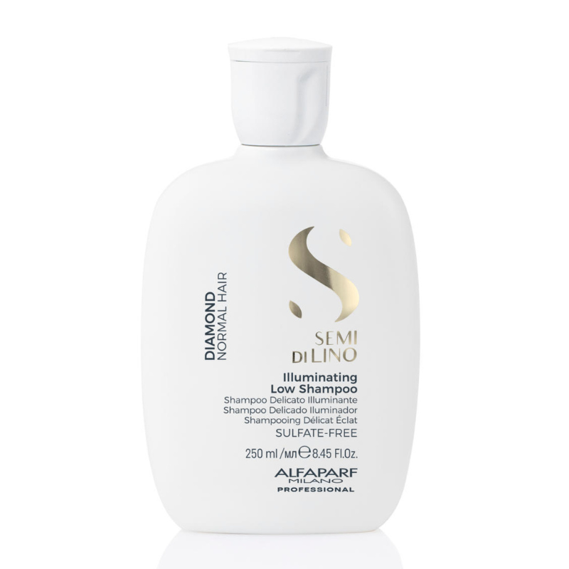 Alfaparf semi di lino diamond illuminating low shampoo - shampoo delicato illuminante. Lucentezza estrema