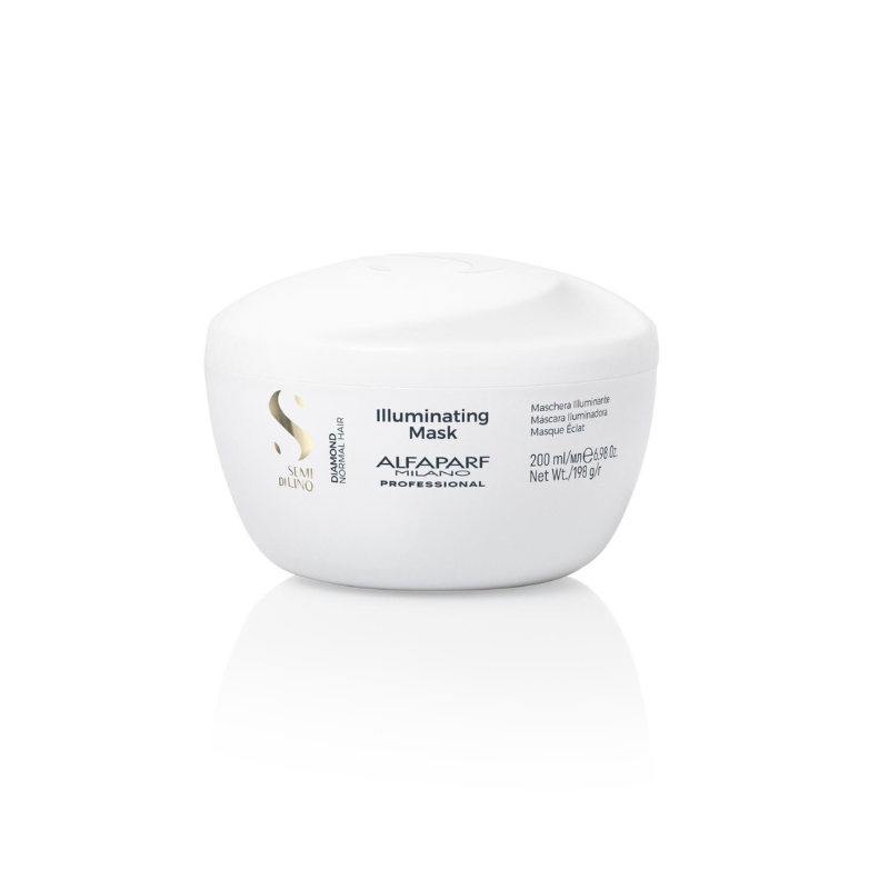 Alfaparf Semi Di Lino Diamond Illuminating Mask - illuminating mask. Extreme shine.