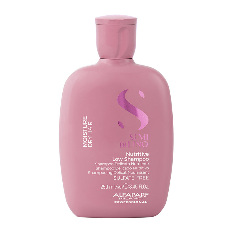 Alfaparf semi di lino nutritive low shampoo - shampoo nutriente per capelli secchi e crespi
