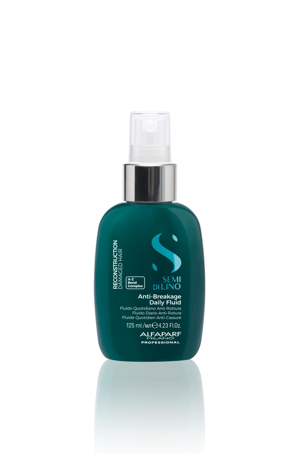 Alfaparf Semi Di Lino Anti-Breakage Daily Fluid - Leave-in restructuring fluid for damaged hair.