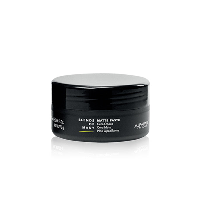 Alfaparf blends of many matte pastes - medium-hold wax with a matte effect