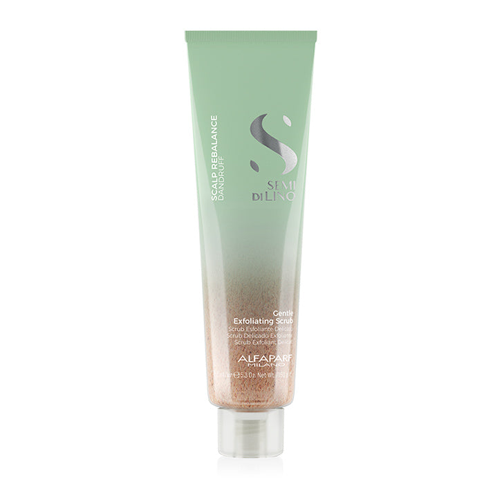 Alfaparf semi di lino scalp rebalance gentle scrub - scrub esfoliante per cute con problemi di forfora