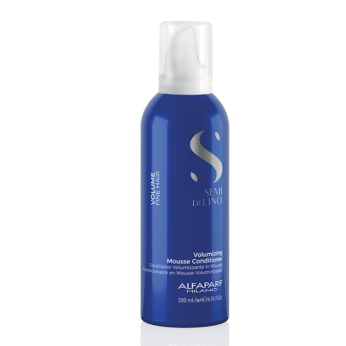 Alfaparf semi di lino volume volumizing mousse conditioner - conditioner volumizzante per capelli fini