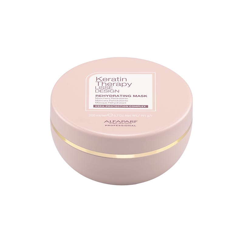 Alfaparf keratin therapy lisse rehydrating mask - maschera reidratante per il trattamento di lisciatura