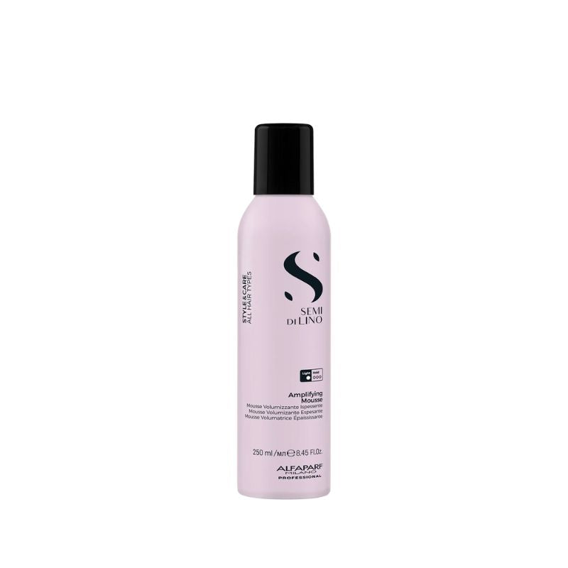 Alfaparf semi di lino style e care amplifying mousse - mousse per capelli fini e assottigliati.