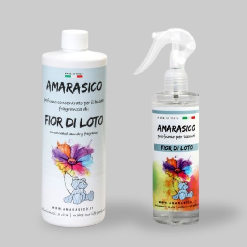 Amarasico kit fiore di loto 500 ml essenza-spray