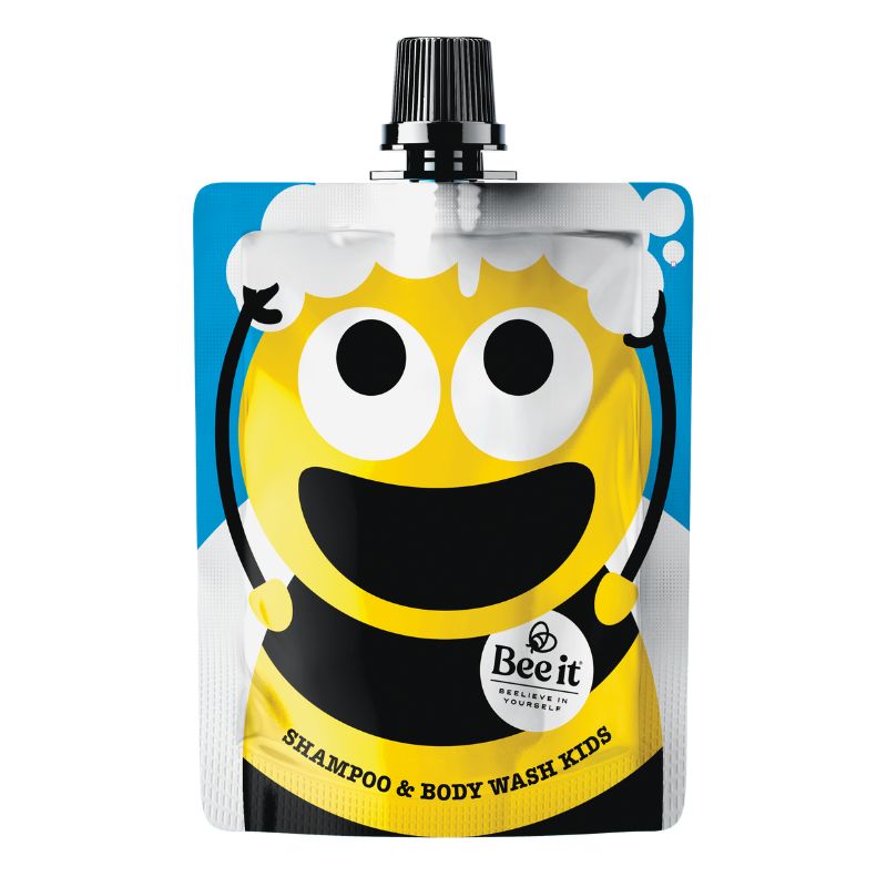 Save the bees shampoo e body wash kids blu