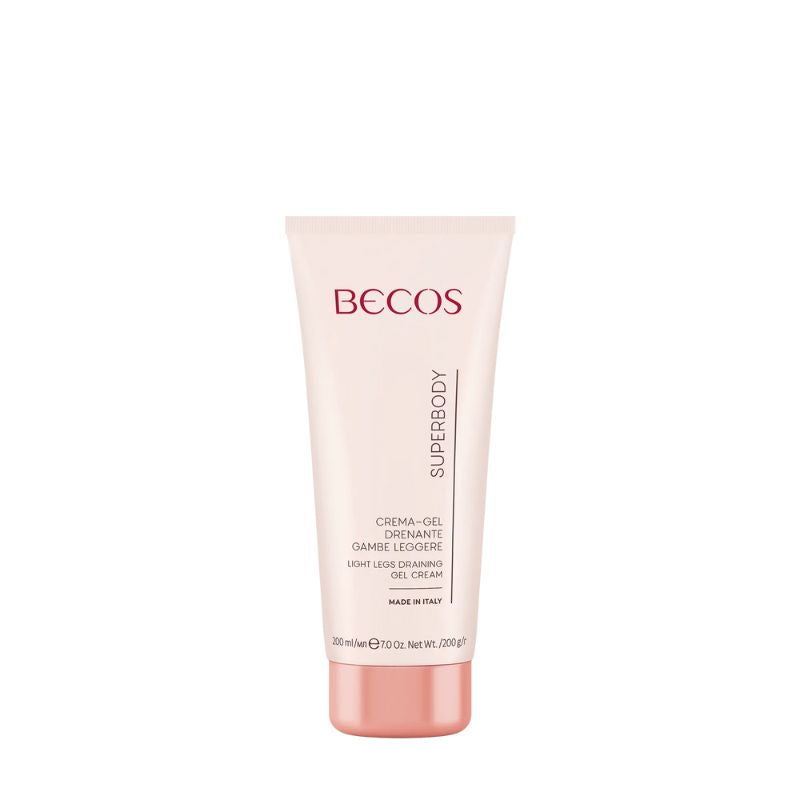Becos superbody crema-gel drenante gambe leggere