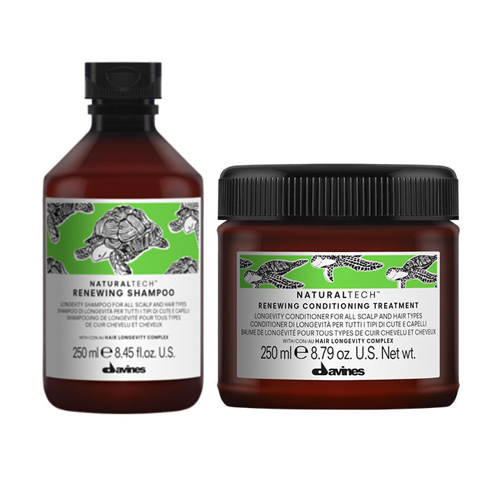 Davines Kit naturaltech antinvecchiamento - renewing shampoo 250 ml e conditioner 250 ml
