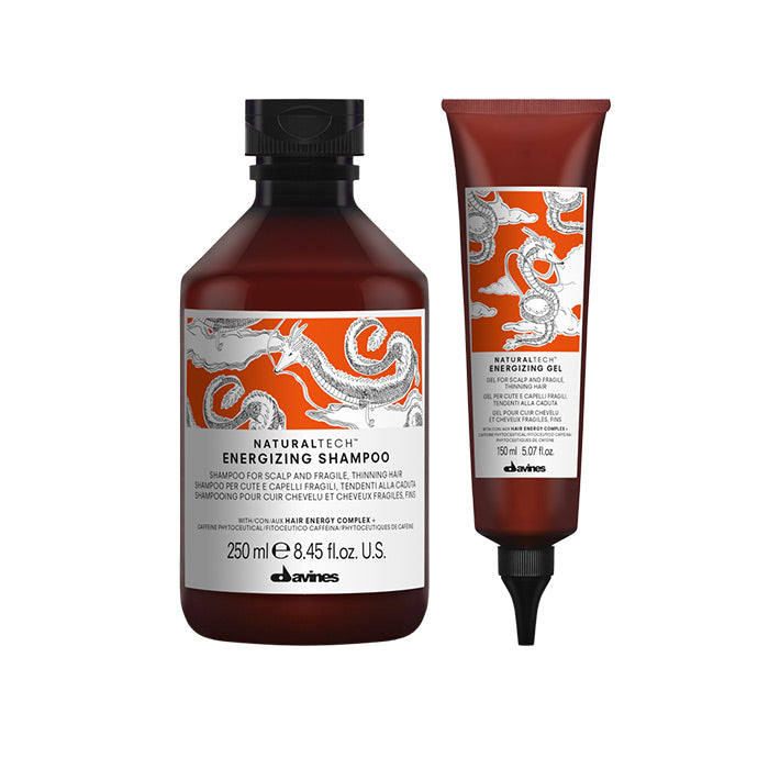 Davines Kit naturaltech anticaduta in gel - energizing shampoo 250 ml e gel 150 ml