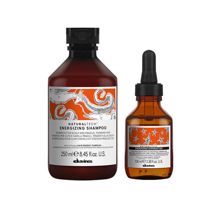 Davines Kit naturaltech anticaduta in tonico - energizing shampoo 250 ml e superactive 100 ml