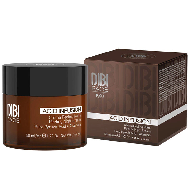 Crema exfoliante de noche con infusión ácida Dibi Milano