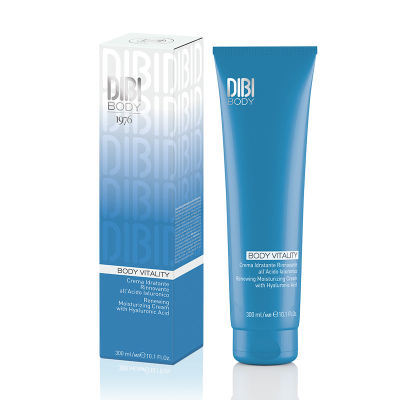 Crema renovadora de vitalidad corporal Dibi Milano con ácido hialurónico