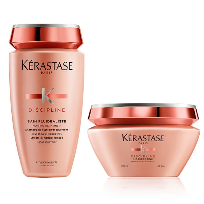 Kerastase discipline rituel capelli crespi - bain fluidealiste 250 ml e maskeratine 200 ml