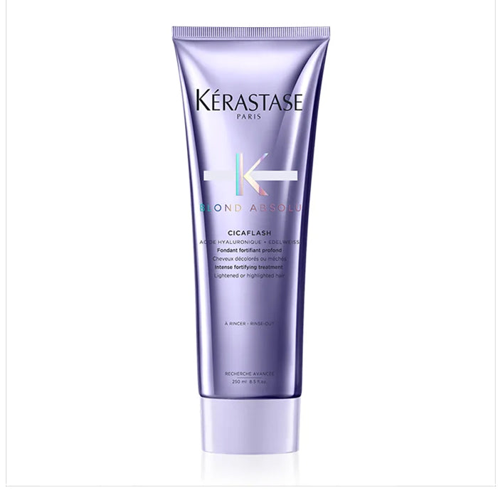 Kerastase blond absolu cicaflash - potere trattante di una maschera e leggerezza di un conditioner. per capelli biondi