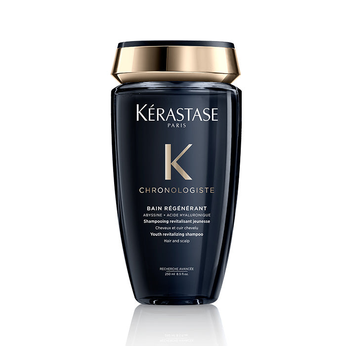 Kerastase Chronologiste Bain Regenerant - Youth-revitalizing shampoo infused with hyaluronic acid, abyssine and vitamin E