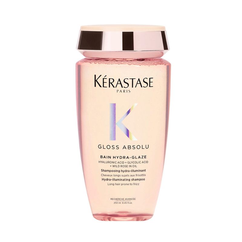 Kerastase gloss absolu bain hydra glaze - shampoo idratante ed illuminante per capelli crespi