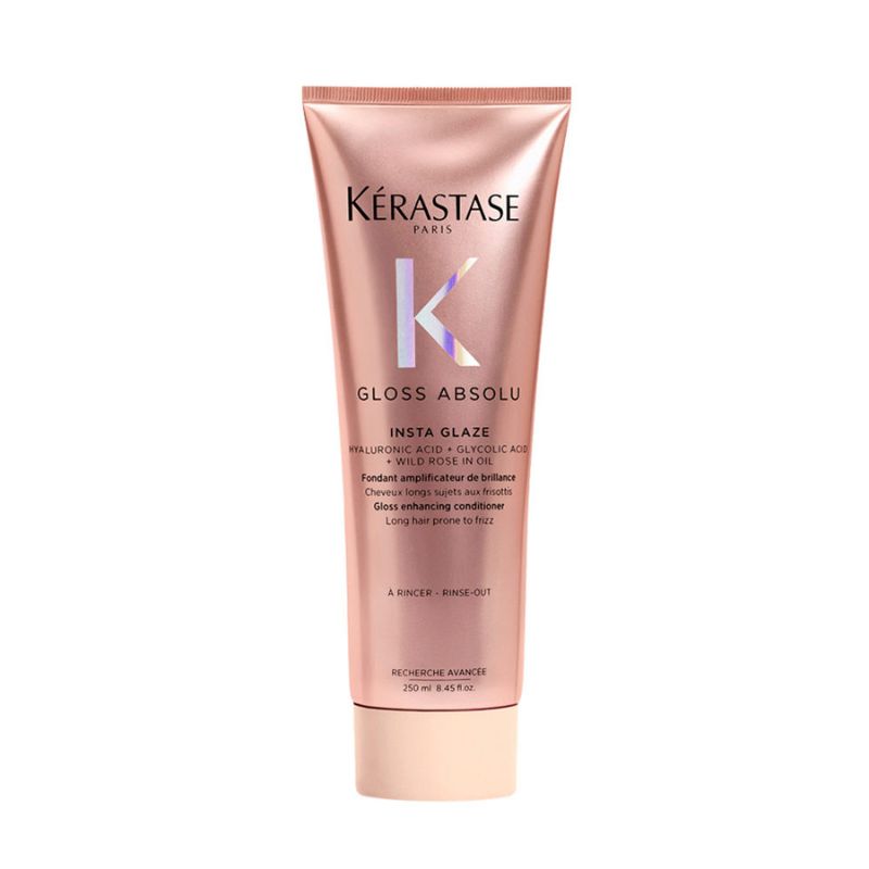 Kerastase gloss absolu fondant insta glaze - conditioner effetto gloss su capelli crespi
