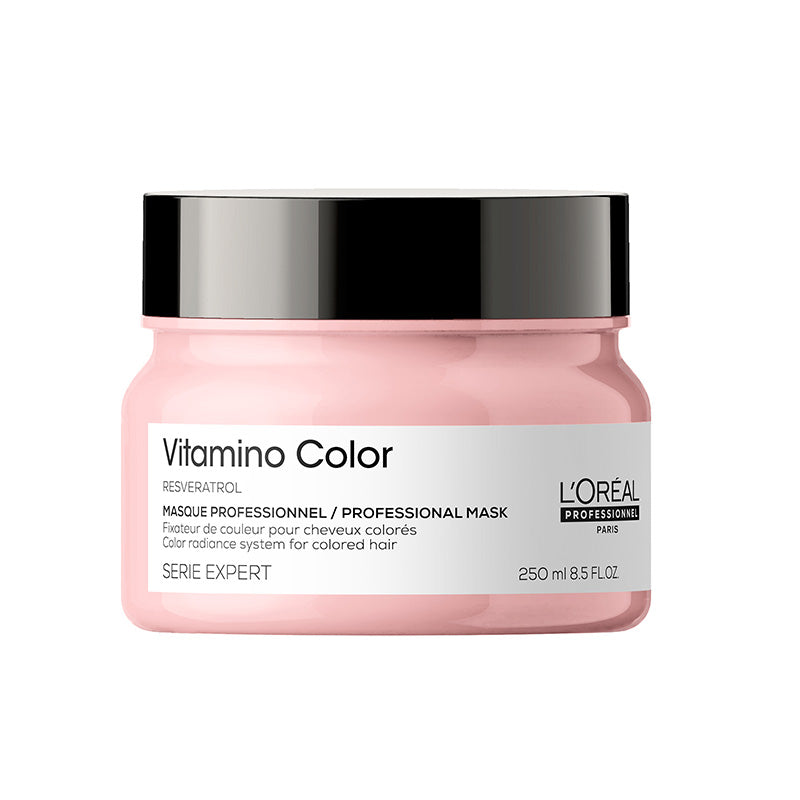 L'oreal serie expert vitamino color mask - maschera per capelli colorati. azione anti-sbiadimento del colore
