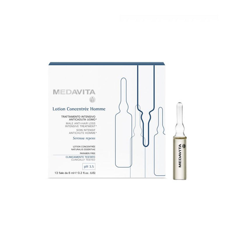 Medavita lotion concentree homme trattamento anticaduta fiale