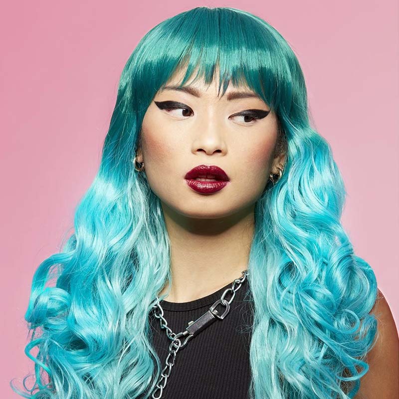 Peluca de sirena de Manic Panic - sirena ombré