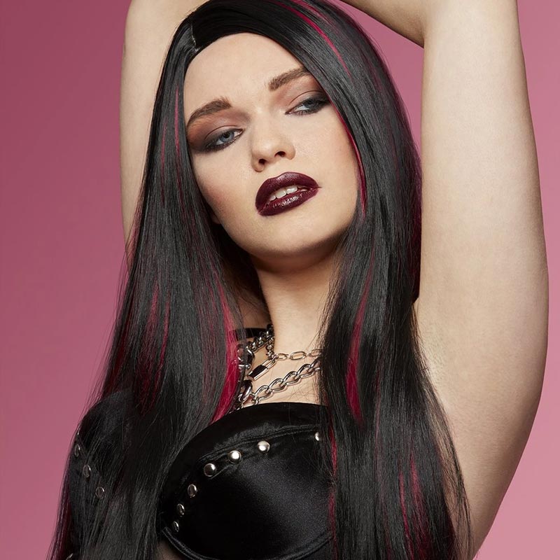 Peluca de superzorra de Manic Panic - Beso de vampiro