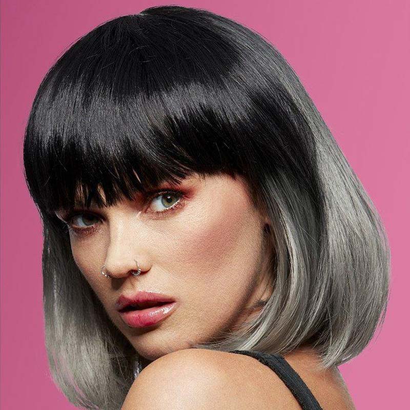 Manic panic glam doll wig - alien grey ombre