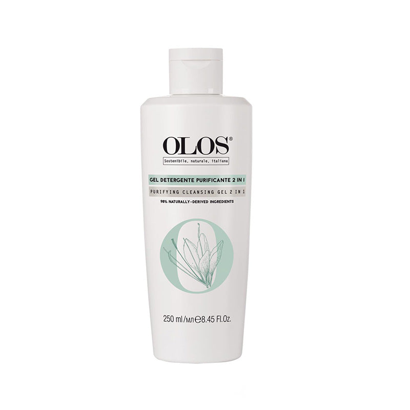 Olos gel detergente purificante 2 in 1 viso