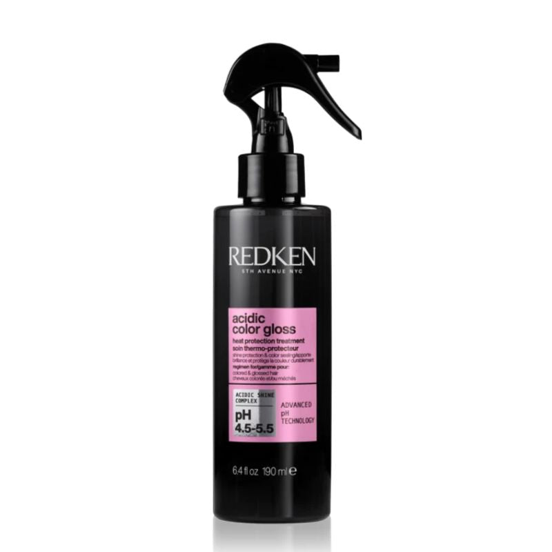 Redken acidic color gloss heat protection treatment