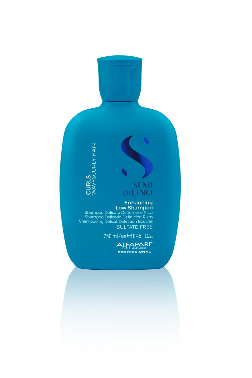 Alfaparf semi di lino curls enhancing low shampoo - shampoo specifico per capelli ricci o mossi