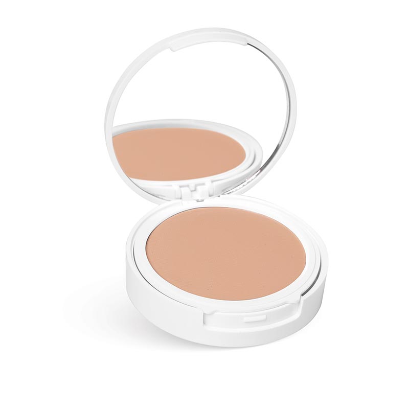 Solarium spf 30 fondotinta solare compatto viso - colore 01 honey