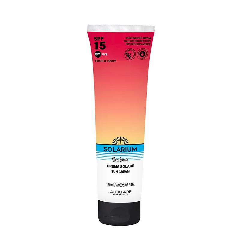 Solarium spf 15 crema solare viso e corpo