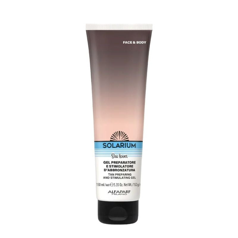 Solarium fast bronze gel preparatore di abbronzatura viso e corpo