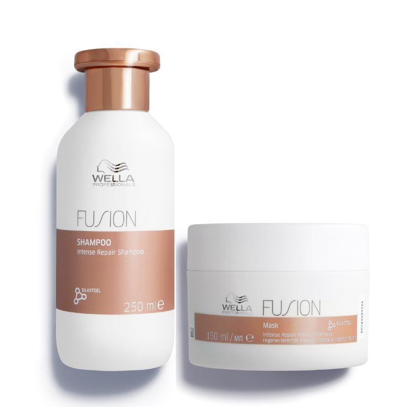 Wella professional fusion kit - shampoo 250 ml e mask 150 ml