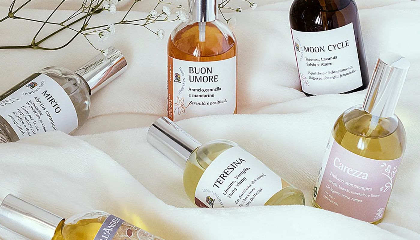 OLFATTIVA - ACQUA DI PROFUMO CON OLI ESSENZIALI