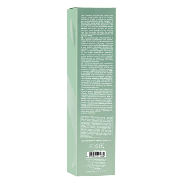 Alfaparf Semi Di Lino Scalp Renew Gentle Scrub - Exfoliating scrub for scalps with dandruff problems