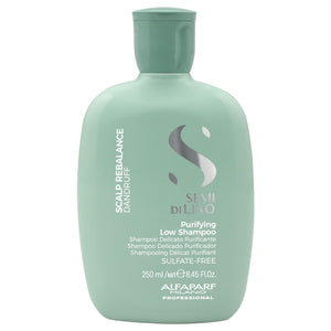Alfaparf semi di lino scalp renew purifying low shampoo - shampoo purificante per cute con problemi di forfora secca o grassa