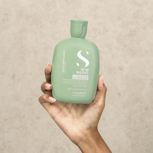 Alfaparf semi di lino scalp rebalance balancing low shampoo - shampoo riequilibrante per cute con eccesso di sebo