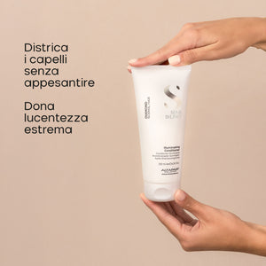 Alfaparf semi di lino diamond shampoo 250 ml e conditioner 200 ml - capelli morbidi e luminosi