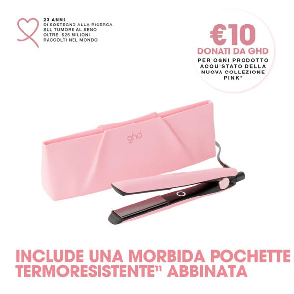 Ghd gold professional styler pink - piastra per capelli media (lamelle 26 mm)