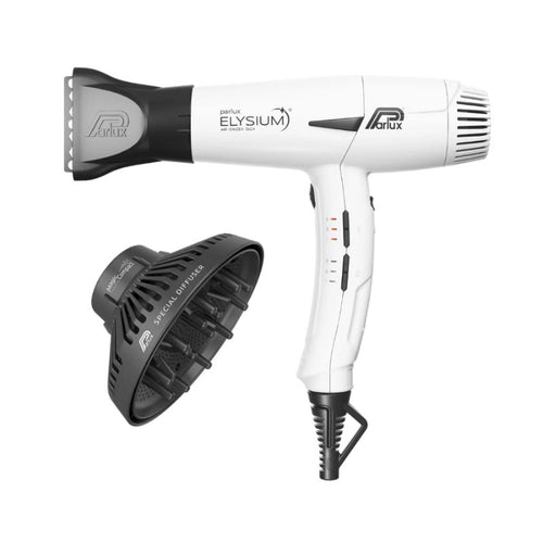 Parlux Elysium hairdryer, matt white