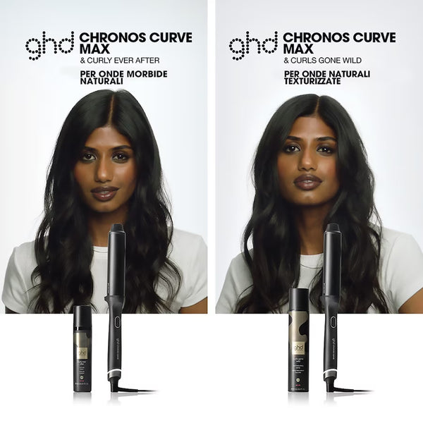 Ghd chronos curve max - ferro per onde morbide e naturali 38 mm