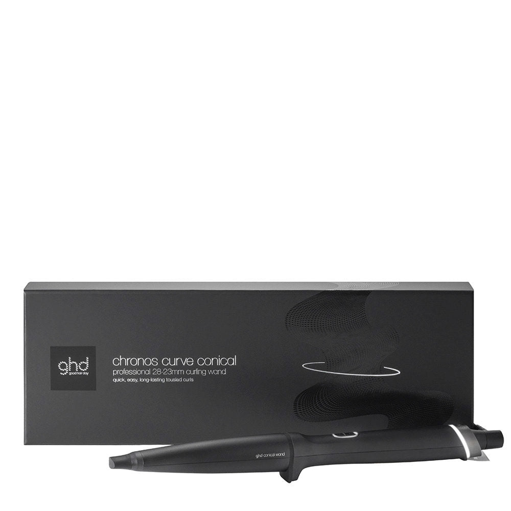 Ghd chronos curve conical - ferro per onde da spiaggia 23 mm - 28 mm
