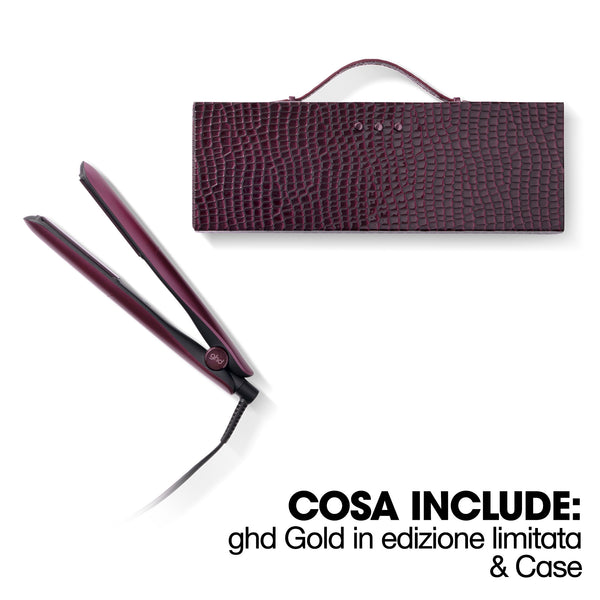 Ghd gold styler cherry chic - piastra per capelli media limited edition