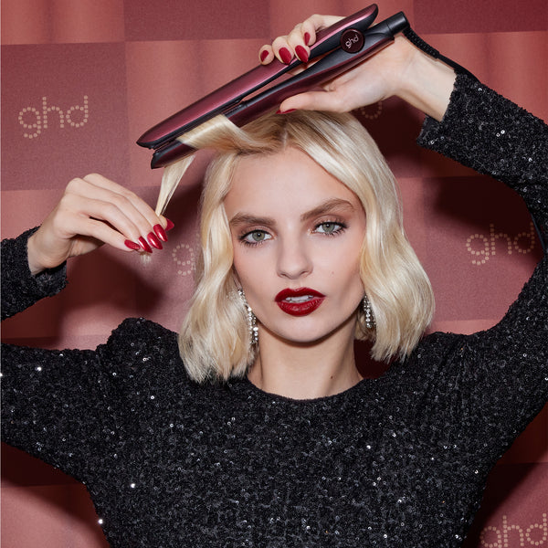 Ghd gold styler cherry chic - piastra per capelli media limited edition