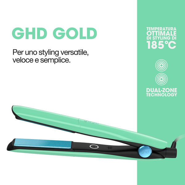 Ghd gold styler jelly mint - piastra per capelli media (lamelle: 26 mm)