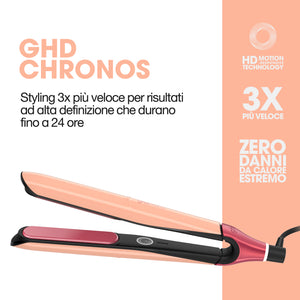 Ghd chronos styler sun-kissed peach - piastra per capelli media (lamelle: 26 mm)