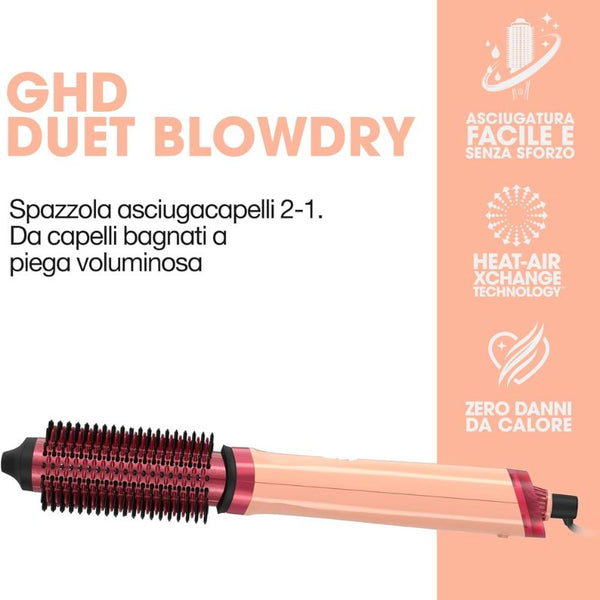 Ghd duet blowdry sunkissed peach - spazzola asciugacapelli 2 in 1