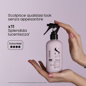 Alfaparf semi di lino style e care sculpting hairspray - lacca spray no-gas. Tenuta extra forte